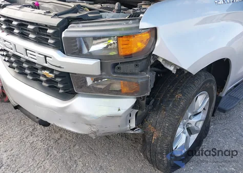 2020 Chevrolet Silverado 1500 2Wd Double Cab Standard Bed Custom из США, поврежденный, VIN 1GCRWBEKXLZ312774